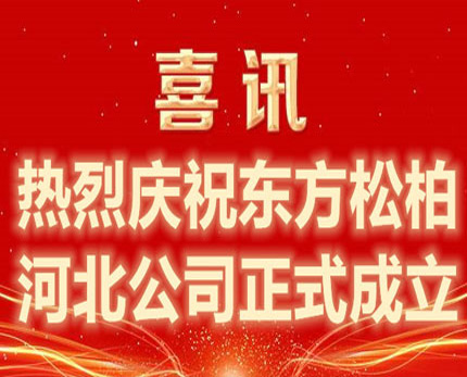 热烈庆祝东方松柏科技河北公司正式成立